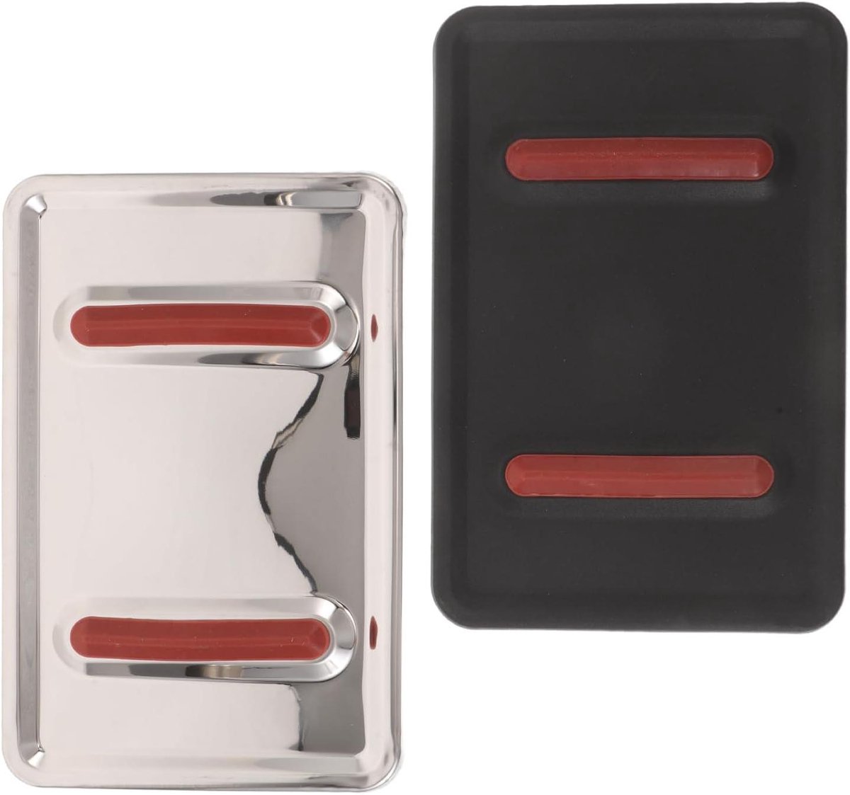 Stalen Hittebestendige Rustplaat - Antislip Hittebescherming Strijkijzer - Strijken - Dubbele Stukken - 22 x 14.5 cm - Diverse kleuren