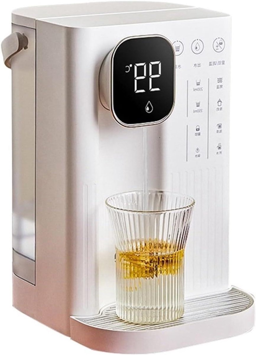 Warmwaterdispenser - Waterkoker Heet Water - Snel Drankjes Maken - 3 Seconden Warmte - 2.8L Capaciteit - Wit