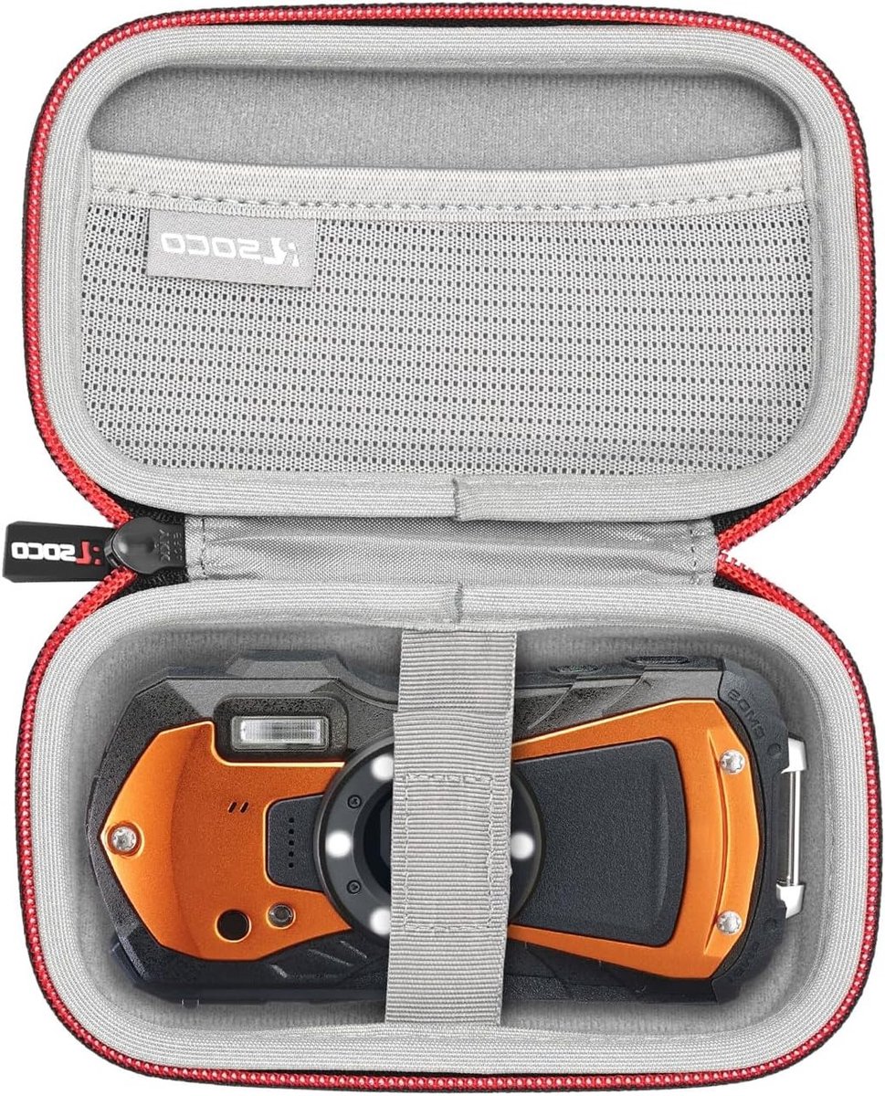 Case voor Ricoh WG-80, WG-70, WG-60 en WG-6 digitale camera - Bescherming, Accessoires en Duurzaamheid