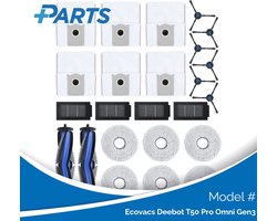 Ecovacs Deebot T50 Pro Omni Gen3 Onderhoudsset (Plus.Parts® alternatief voor DKT060203)