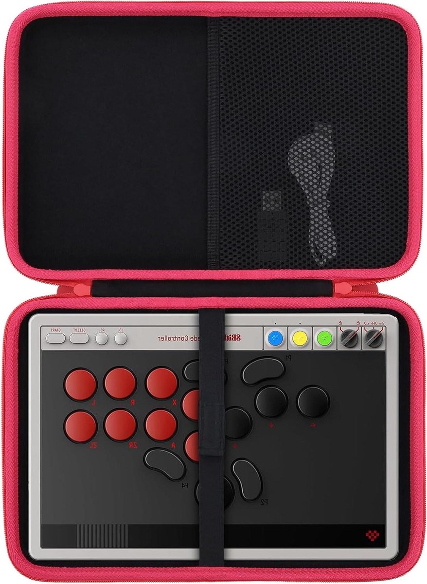 Opbergcase Controller - Reisdoos Controllerhoes - Gaming Accessoires Beschermen - Schokbestendig Waterdicht - 331 x 228 x 5 cm - Zwart