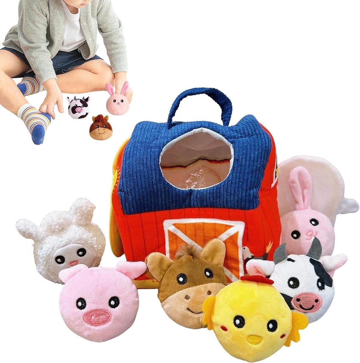 Baby Visspel - Vissersspel Peuters - Vroegschoolse Ontwikkeling - Interactieve Sticker Vissen - 22 x 17 x 8.5 cm - Meerkleurig
