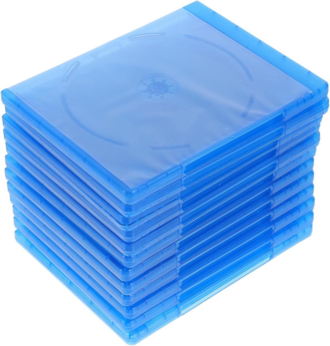 CD Hoesjes - Opbergdozen Schijf - Cd's Beschermen - Dubbelzijdig - 17 x 13.5 cm - Transparant