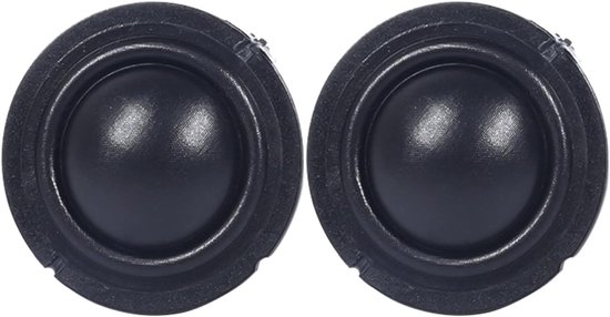 Hifi Tweeter Luidspreker - Dome Speaker - Muziek Luisteren - Zijde Film Dome - 1.5 Inch - Zwart — afbeelding 5
