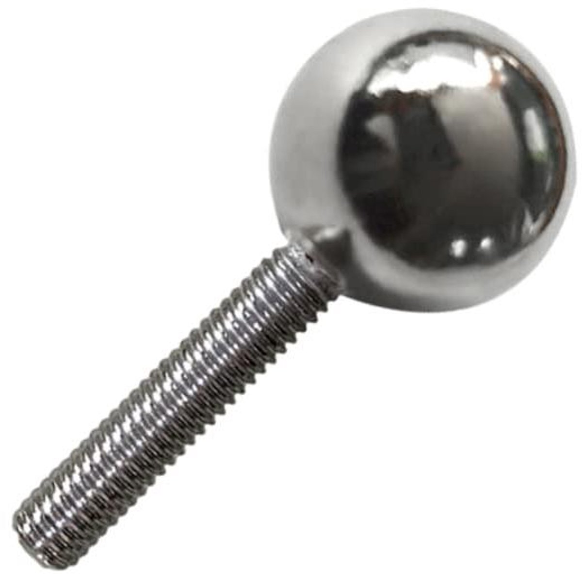 Kogelomloopspindel - Schroefverbinding - 3D-printer onderdelen - Roestwerende vernikkeling - 20 mm diameter - Zilver