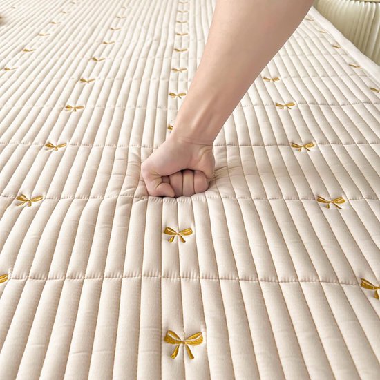 Japanse vloermatras - Draagbare futon - Comfortabel slapen - Ademend opvouwbaar ontwerp - 180 x 200 cm - Grijs — afbeelding 2