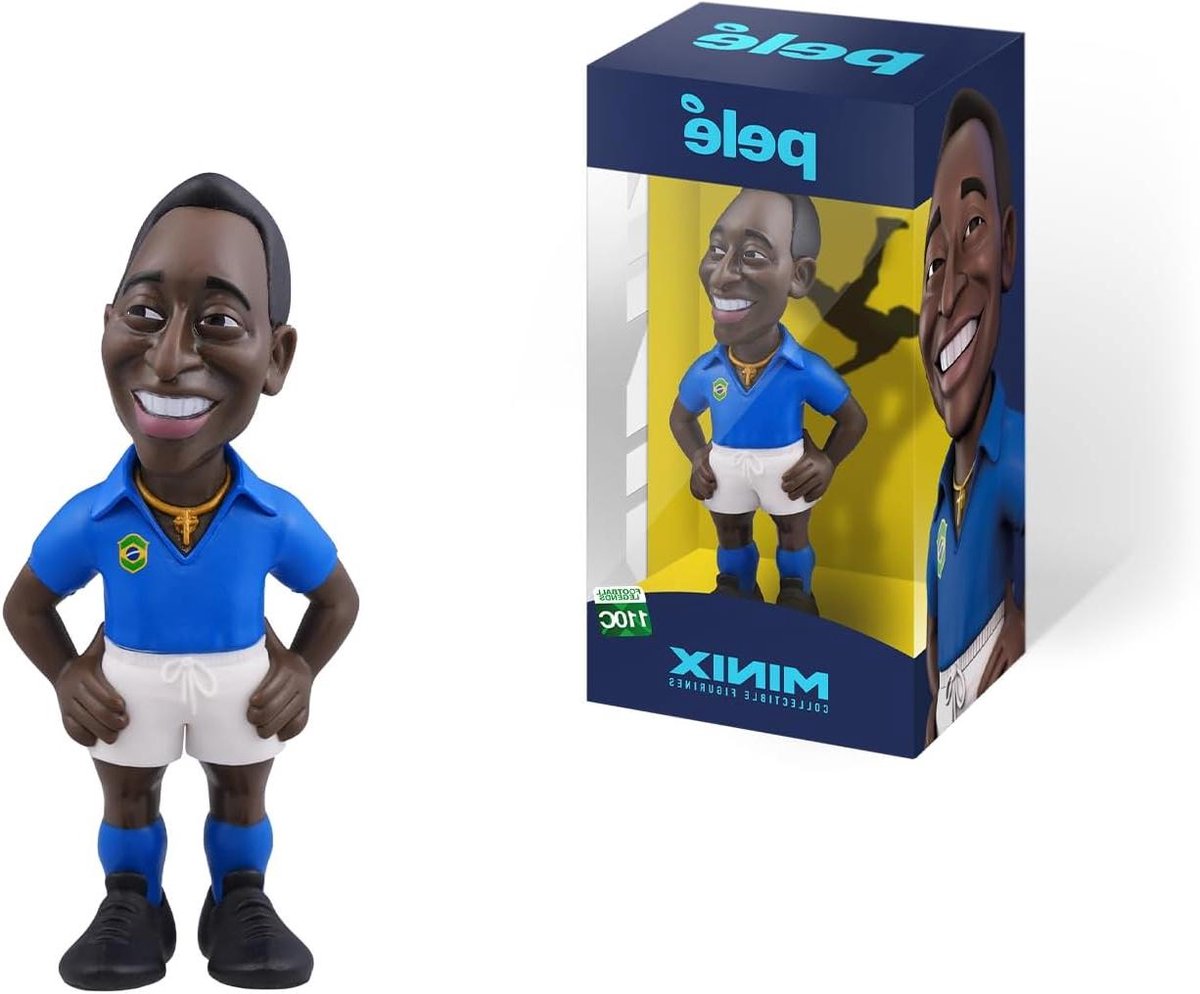 Voetbal Verzamelfiguur - Sporticoon - Sport Memorabilia - Officieel Gelicentieerd - 12 cm - Meerkleurig