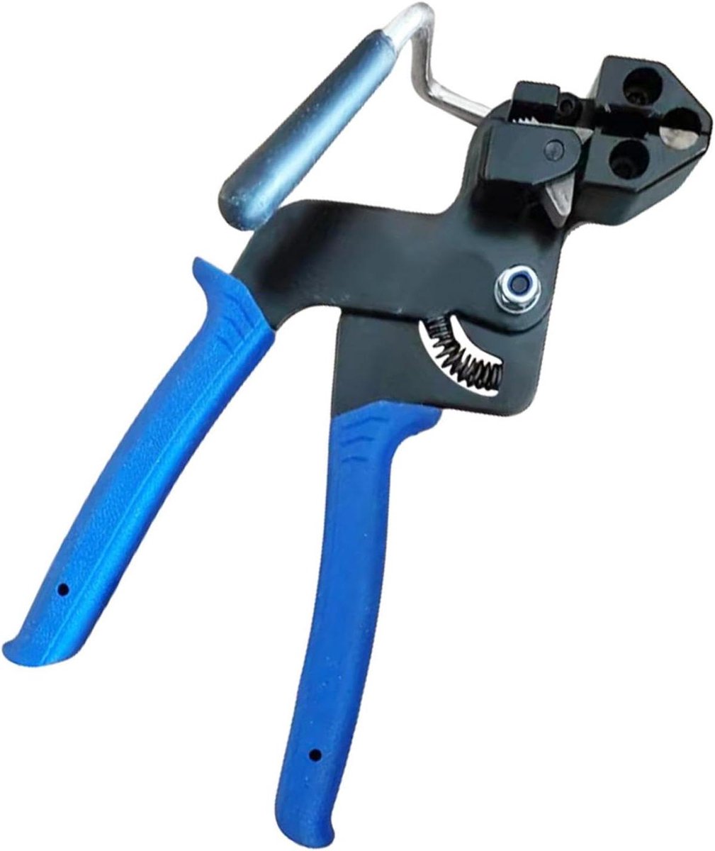 Kabelbinder Gereedschap - Roestvrij Staal Tang - Efficiënt Bevestigen - Ergonomisch Ontwerp - 21 x 12 cm - Zilver