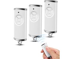 868MHz afstandsbediening voor HSE4-868-BS, HSE2-868-BS, HS5-868-BS en HS4-868-BS poorten; 4-kanaals, rolling code, Tubauto afstandsbediening (inclusief batterijen); HS1-868-BS, HSP4-868-BS en HSD2-868-BSdyk afstandsbediening.