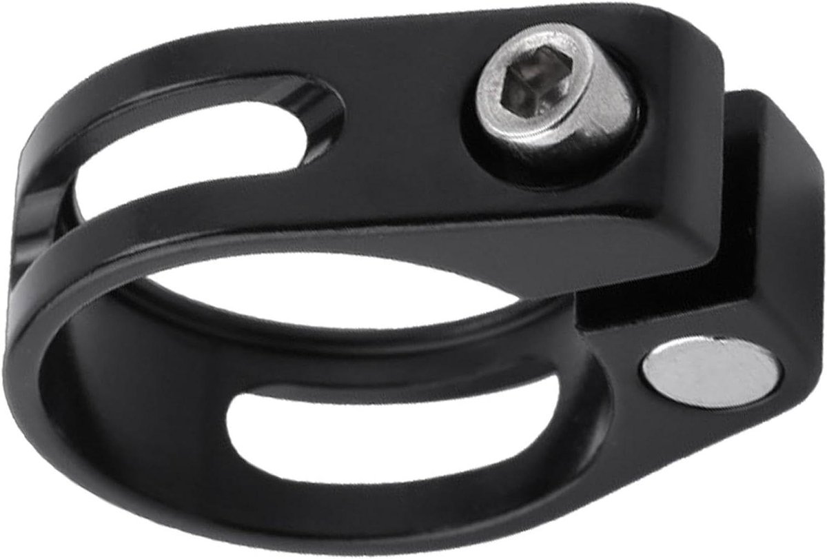 Fiets Zadelpenklem - Zadelbuis Clip - Zadelhoogte Verstellen - Snelsluiting - 28.6/31.8/34.9 mm - Meerkleurig