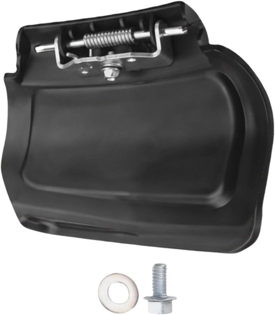 Scharnierende Mulch Stopper - Grasvanger Deksel - Gazon Onderhoud - Robuuste Plastic Constructie - 24 x 18 x 5 cm — afbeelding 5