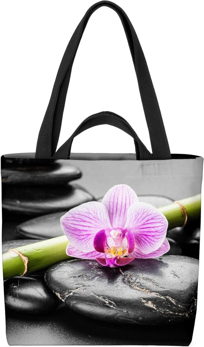 Boodschappentas - Shopper tas - Dagelijks gebruik - Machinewasbaar - 33x33x14cm - Veelkleurig