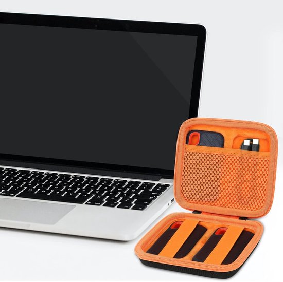Duurzame Hard Case voor Portable SSD, Bescherming voor Externe Opslag, Schokbestendig en Waterdicht — afbeelding 4