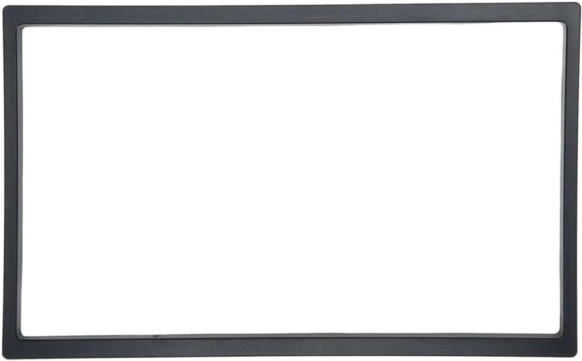 Autoradiopaneel - Inbouwframe - Dashboard Montage - Universeel 2DIN - Voor 7 Inch - Zwart