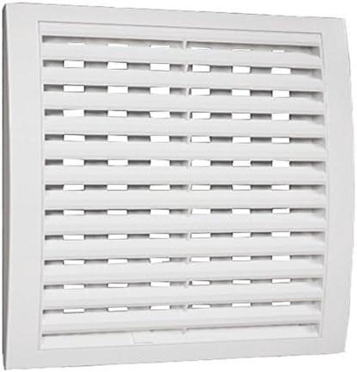 Ventilatierooster - Afvoerrooster - Ventilatie Regelbaar - Kind Veilig - 150 x 150 mm - Wit