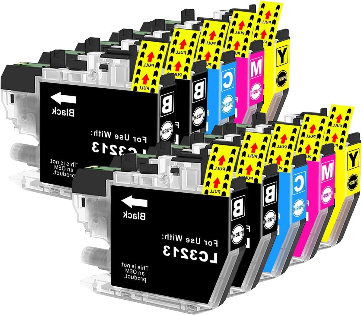 Inkt Cartridges - Printer Inkt - Thuis Printen - Hoge Pagina Opbrengst - 10 Stuks - Multi Color