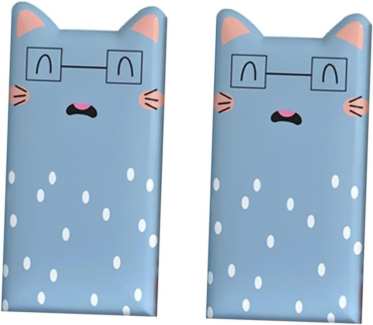 Zachte Muurstickers - Wandbekleding Kinderkamer - Kinderen Beschermen - 3D Antibotsing - 50x25cm - Mat