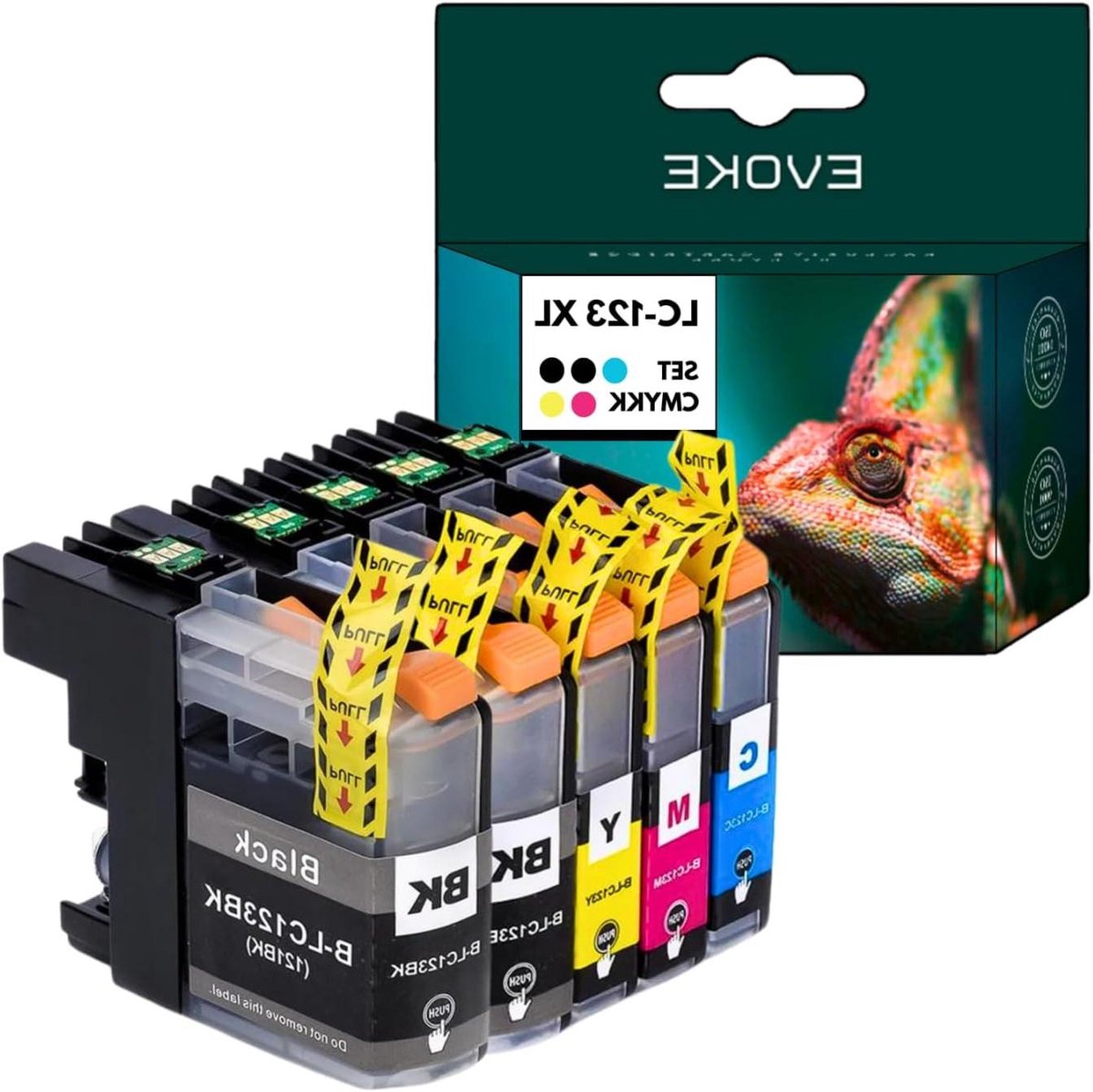Inktcartridge Set - Printer Inkt - Thuis Printen - Hoge Paginaopbrengst - 70 ml - Veelkleurig