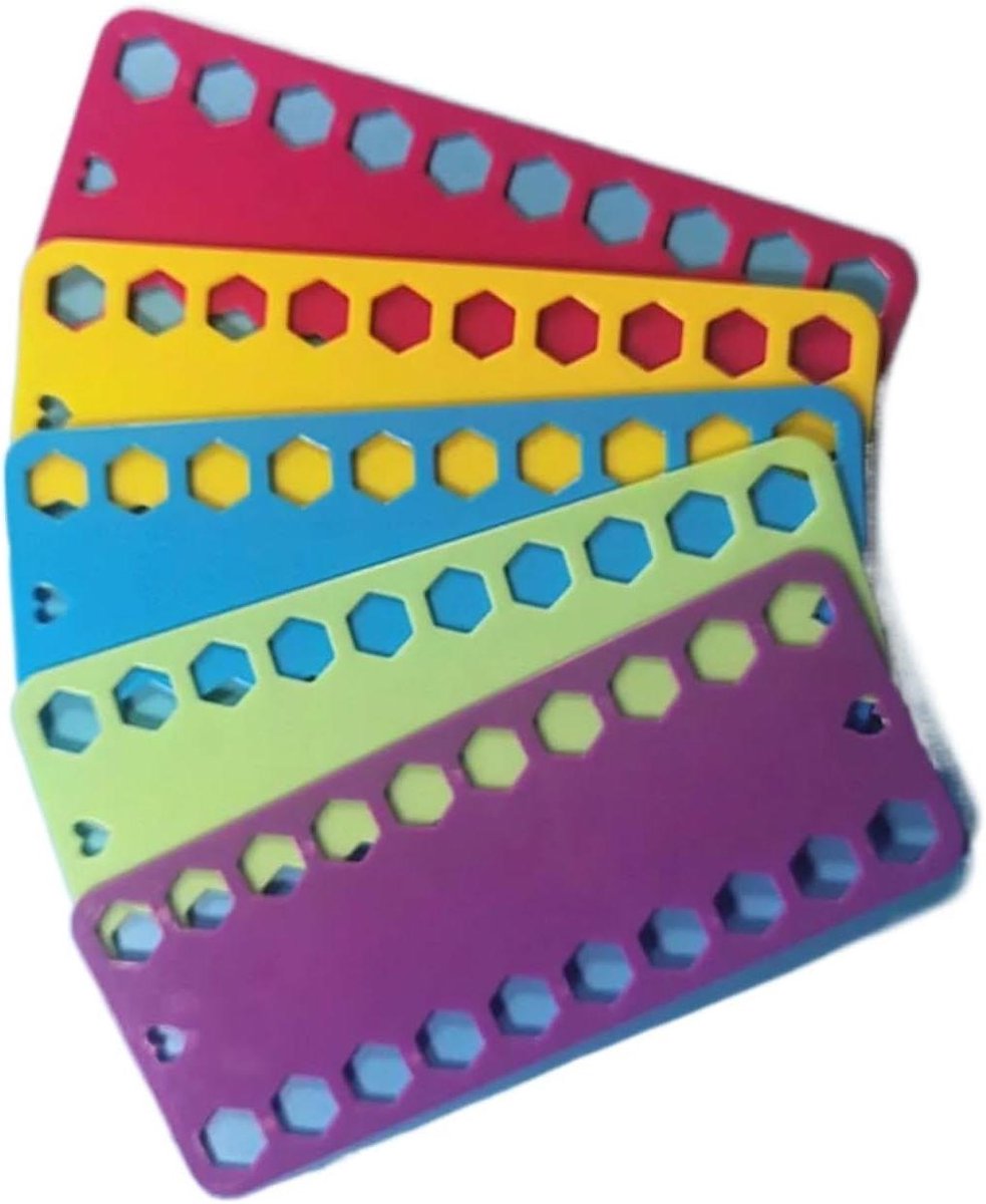 Garenklossen 8 sets - Borduursels spoelen - Handwerken organiseren - Gladde snagvrije randen - 8 sets - Set2