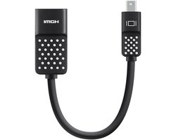 Mini DisplayPort naar HDMI Adapter - DP naar HDMI Converter - Beeld Streamen - Ondersteunt 4K Video en Audio