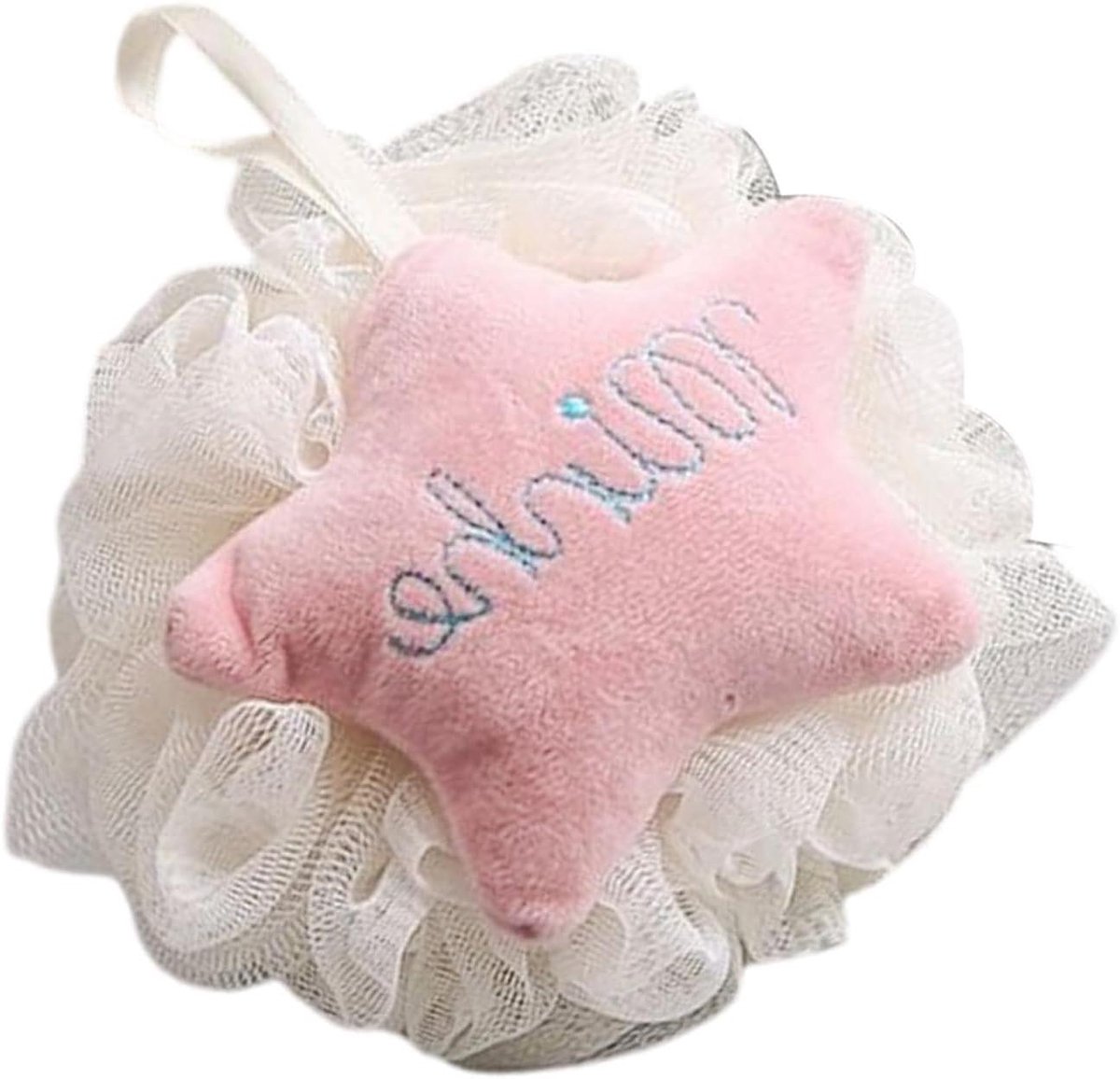 Douche Loofah Spons - Bad Spons Mesh Bal - Huid Reinigen - Aantrekkelijk Ster Ontwerp - 14x12x10cm - Meerdere kleuren