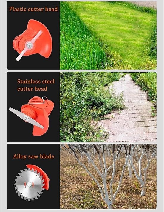Handmaaier Cilinder Maaier - Elektrische Grasmaaier Draadloos - Gazon Onderhoud - Draagbaar Lichtgewicht - 18 kg - Groen — afbeelding 2