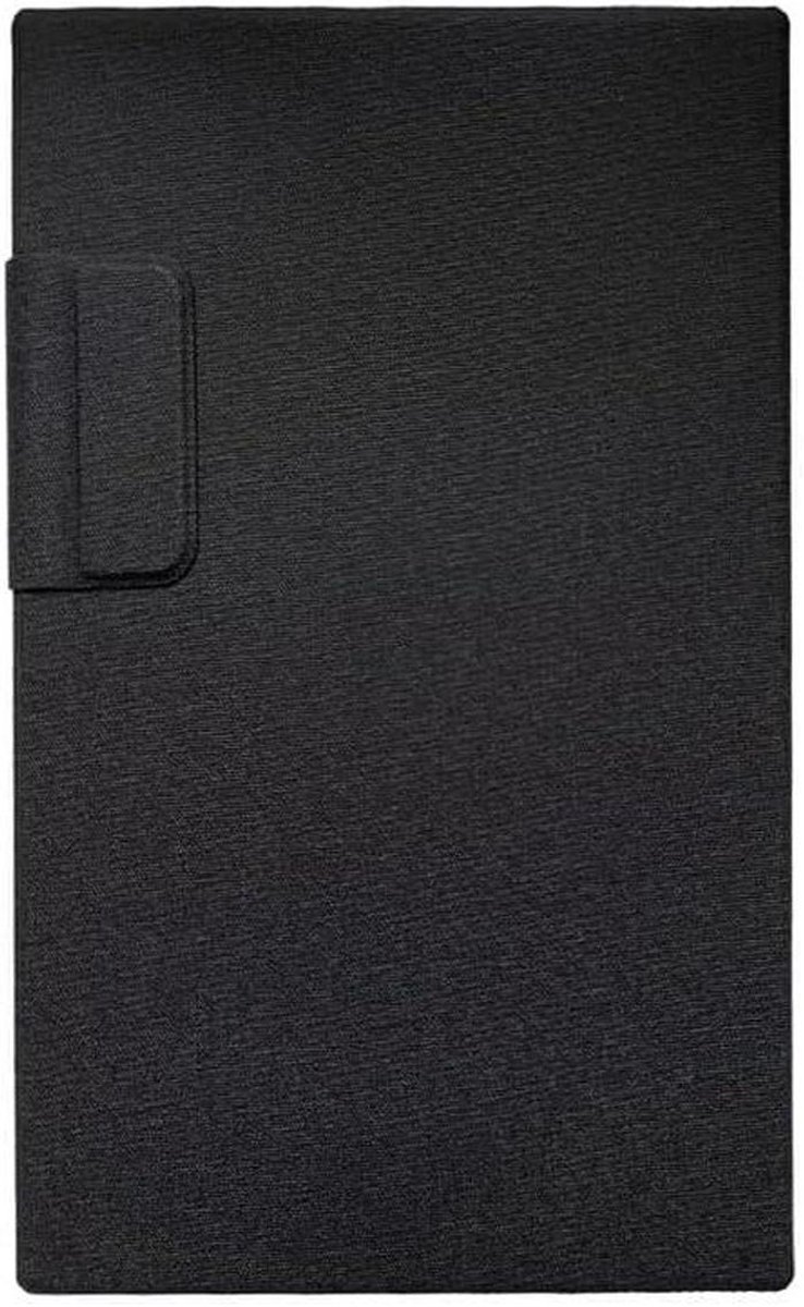 Tablethoes - Boekfolio hoes - Apparaat beschermen - Magnetische sluiting - 7.3 inch - Zwart