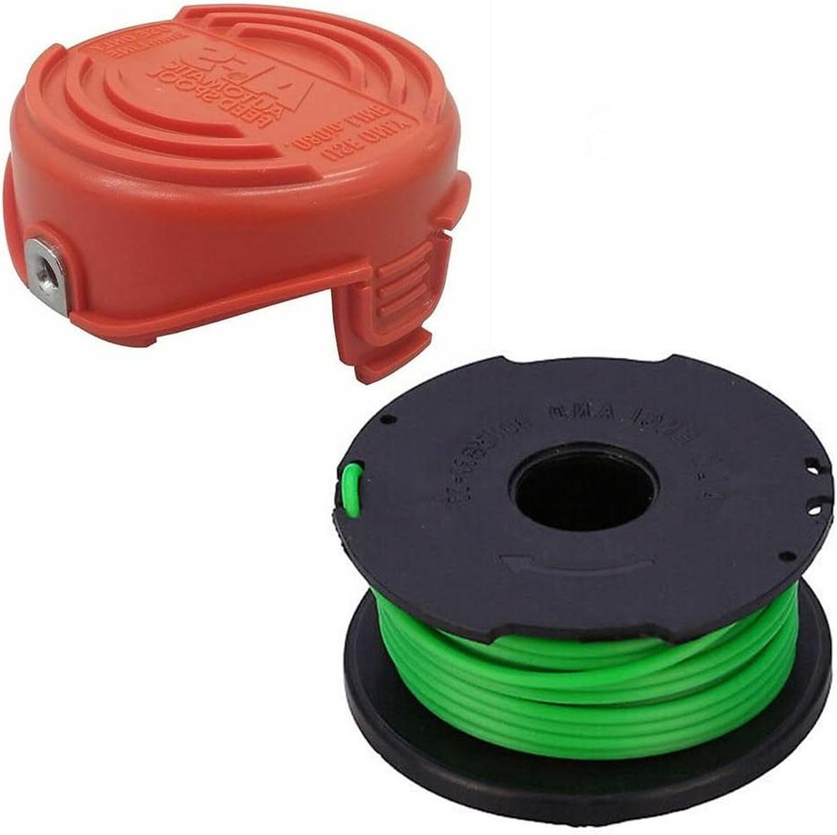 Trimmer Spoel en Deksel - Grastrimmer Accessoires - Gazon Onderhoud - Automatische Lijnaanvulling - 40x40mm - Zwart