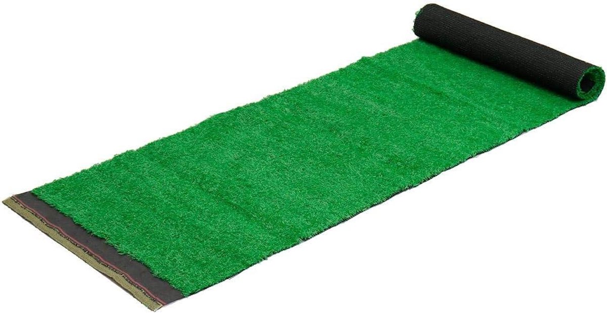 Kunstgrastapijt - Grasmat buiten - Tuin Decoratie - Weerbestendig - 200 x 50 cm - Groen