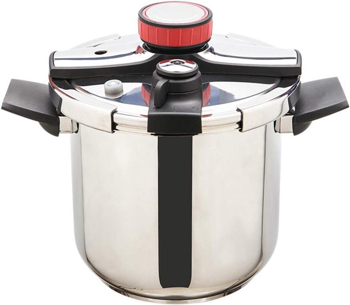 Snelkookpan - Drukpan - Snel Koken - Roestvrij Staal - 6 Liter - Zilver