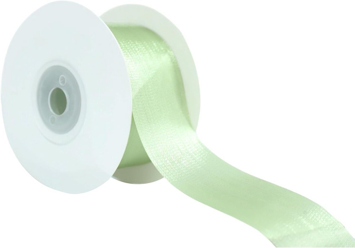 Chiffon Cadeau Lint in Muntgroen voor Bruiloften, Kerstdecoratie en Creatieve Knutselprojecten