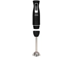 Staafmixer met Kom - Handmixer Blender - Culinaire Bereidingen - 2 Roestvrijstalen Messen - 400W - Zwart — afbeelding 2
