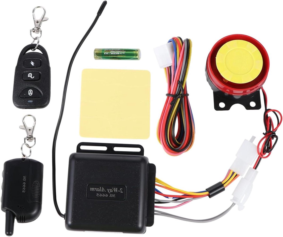 Motor Alarm Systeem - Motorbeveiliging Anti-diefstal - Motor Beveiligen - Twee Weg Communicatie - 8 x 7.5 x 2.7 cm