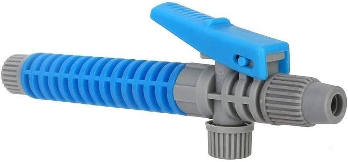 Actuator Sproeierhandvat - Spuitpistool Handvat - Onkruid Bestrijden - Bediening met één hand - 1/4 inch schroefdraad - Grijs