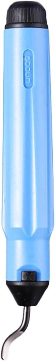 Ontbraamgereedschap Metaal - Handmatige Ruimer - Randjes Glad Maken - 360 Graden Rotatie - 12.5 cm Lengte - Grijs