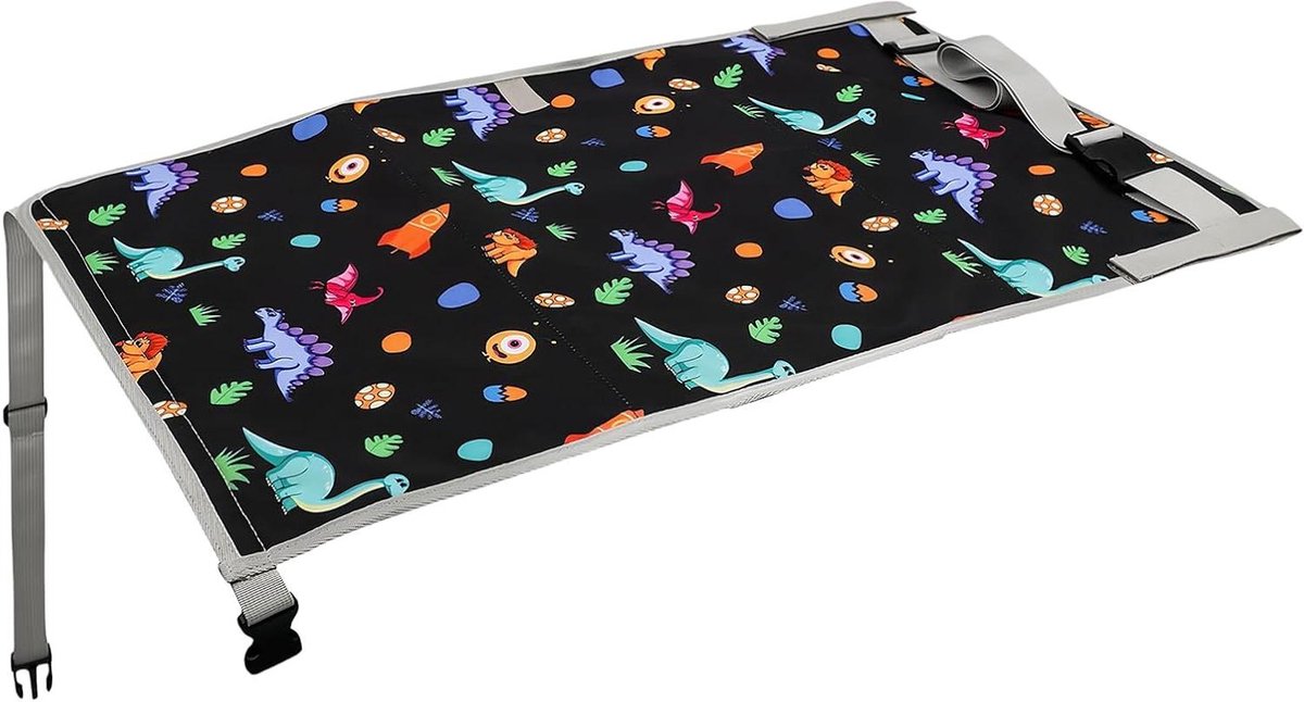 Kinder reisbed - Vliegtuig babybed - Comfortabel reizen - Opvouwbaar en compact - 76 x 445 cm - Enkel kenmerk