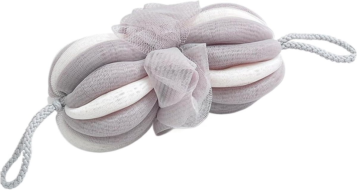 Bad Loofah - Douche Spons - Huid Reinigen - Geurbestendige Constructie - 6x6x20cm - Blauw
