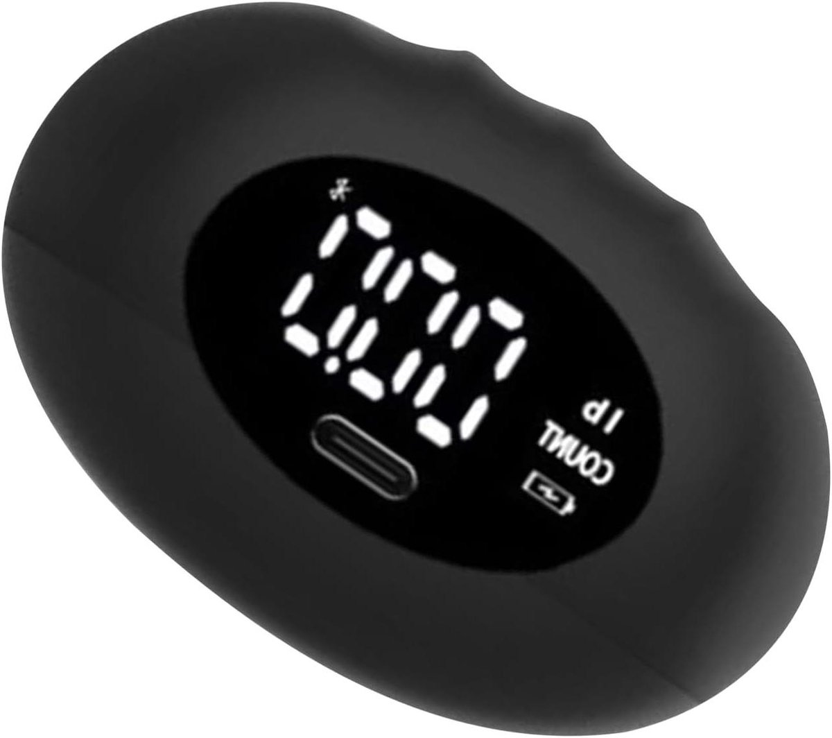 Handtester Gripkracht - Gripmeter Krachtmeter - Fitness Training - LED Display - 100 kg - Zwart