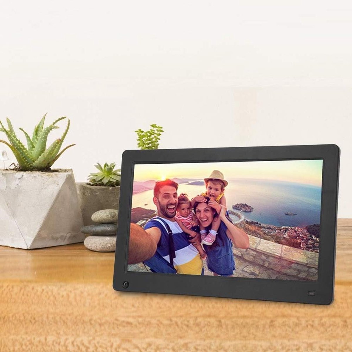 Digitale Fotolijst - Slimme Beeldscherm - Foto's Tonen - Lichaamsinductie - 116 Inch - Zwart