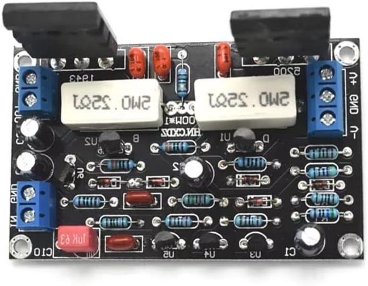 Mono Versterker Board - Audio Versterker - Hifi Geluid - Gratis Debugging - 100W - Groen