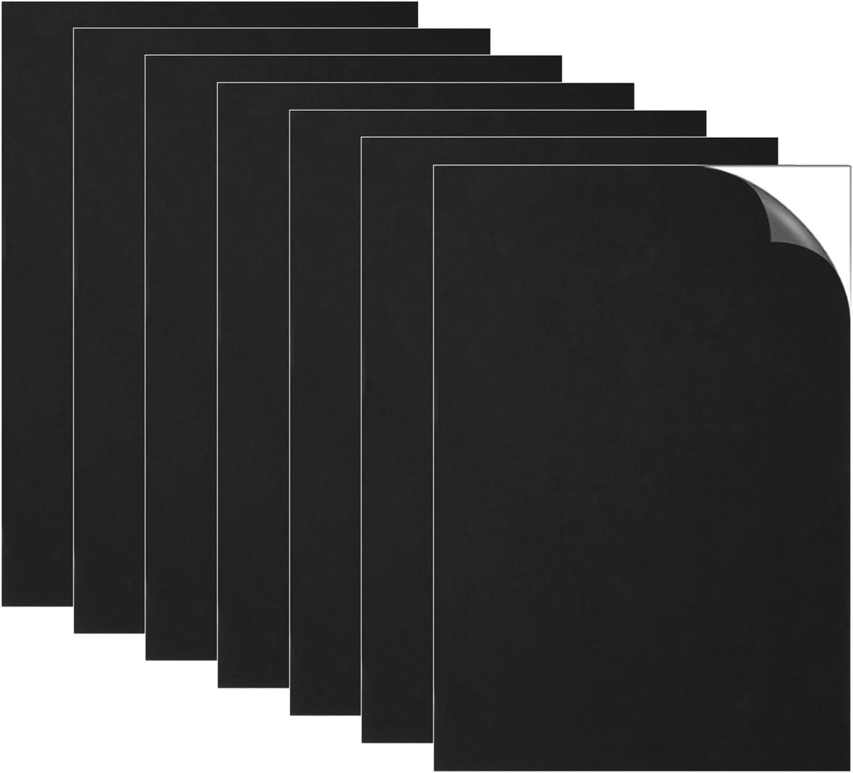 Set van 10 Zelfklevende Foamplaten, 1mm Dikke EVA Schuimrubber Bladen voor Meubels, Sieraden Dozen en Creatieve Klussen (21 x 30 cm)