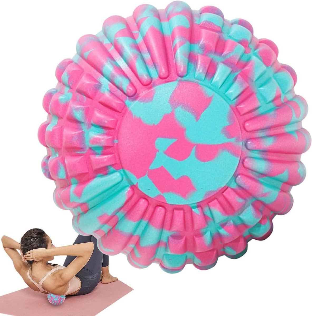 Massagebal - Triggerpoint bal - Spierherstel - Diepe weefselmassage - 123 cm - Niet gespecificeerd