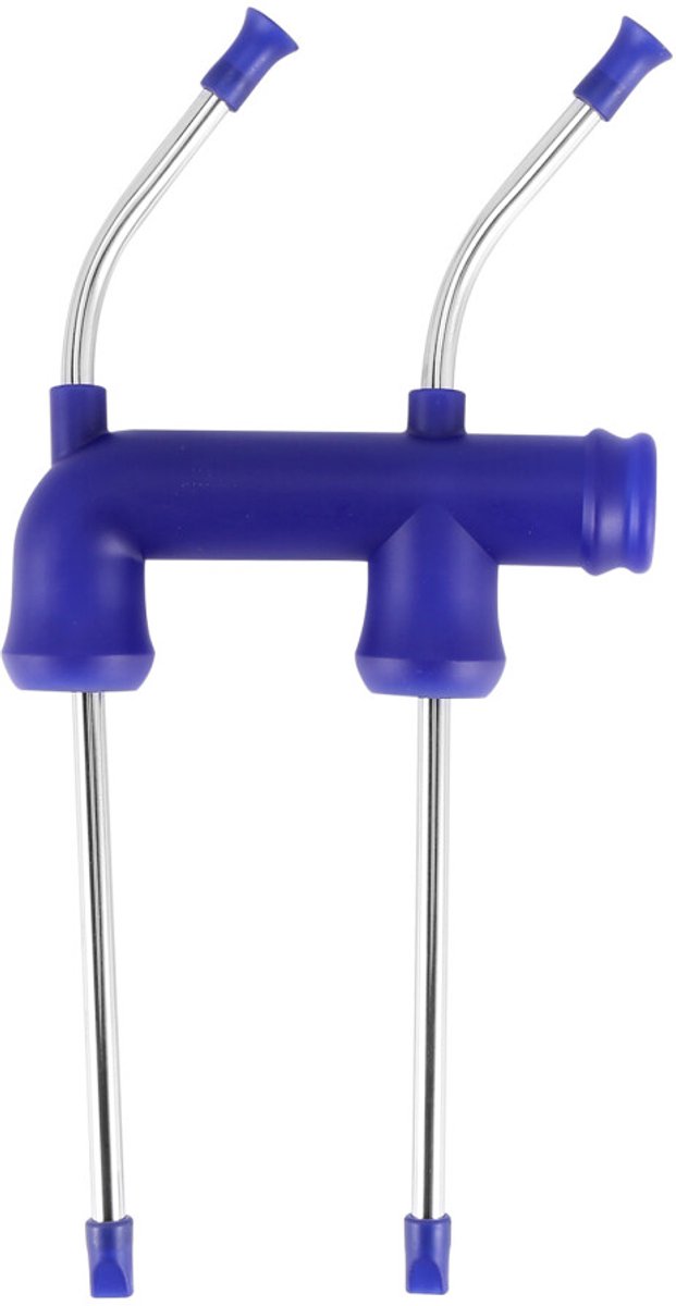 Dubbele biertap met ontluchtingsslang, perfect voor studentenfeesten - Nieuw binnen