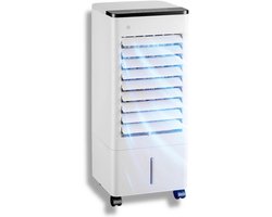 Draagbare Airco - Verdampingskoeler Luchtkoeler - Ruimte Koelen - 9L Watertank - 28.5x28.5x60CM - Wit