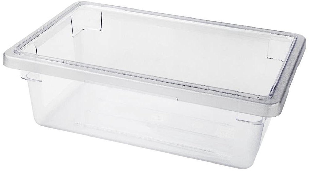 Voedselcontainer - Opslagbak Keuken - Voedsel Bewaren - Vaatwasserbestendig - 12 Liter - Wit