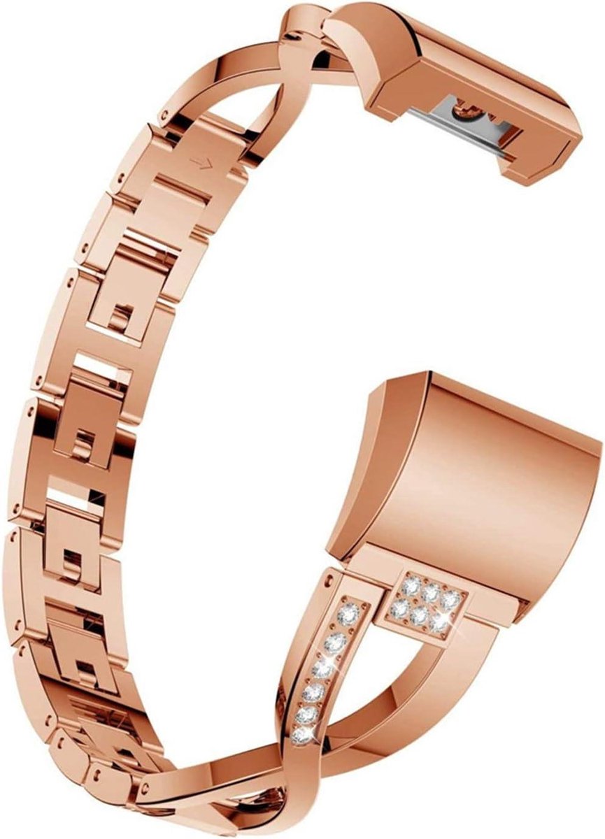 Horlogebandje - Armband Ketting - Personaliseren van je horloge - Roestvrij staal - 20 x 15 x 2 cm - Zilverkleurig