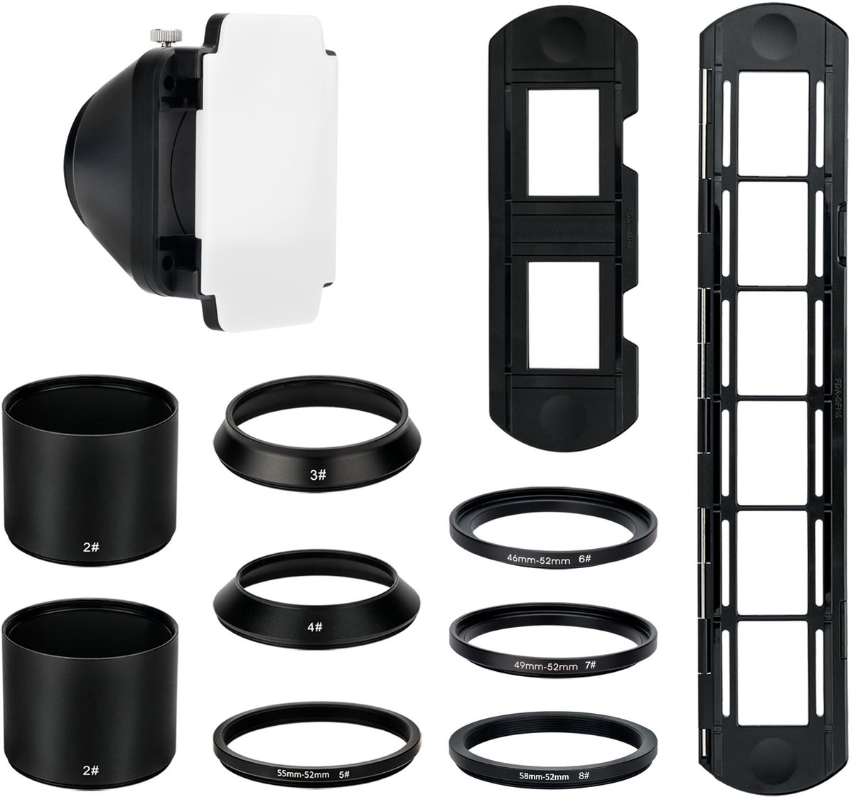 Dailygoody Negatieve Filmscanner - Filmhouder - Voor 35mm Films - Scannen en Digitaliseren - Slide & Film Remake