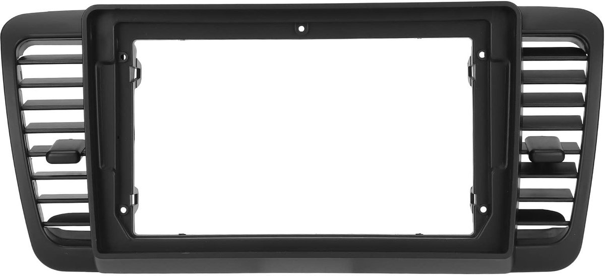 Dailygoody - OmGoods - Dailygoody - Stereo Radio Fascia - Navigatiepaneel Frame - Perfecte montage - 9 inch - Vervanging voor Subaru - Geschikt voor Outback Legacy 2004