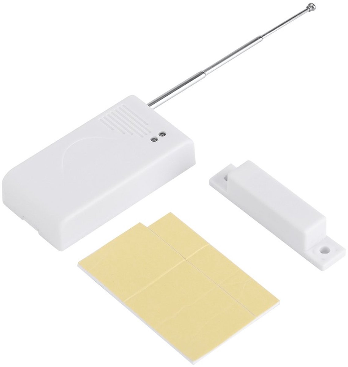 Dailygoody - Deurraamalarm - Draadloos alarmsysteem - Betrouwbaar en veilig - Antidiefstal - Magnetische sensor - Geschikt voor huisbeveiliging - Kleu..