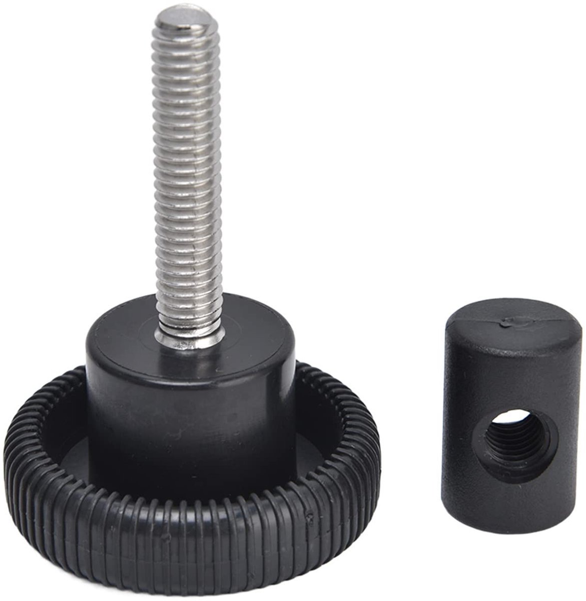 Dailygoody - Draaimoer en Knop - Vervanging zwembadpompdeksel - Kunststof - Klemhandknop - Geschikt voor Hayward SPX1600PN - 7 mm
